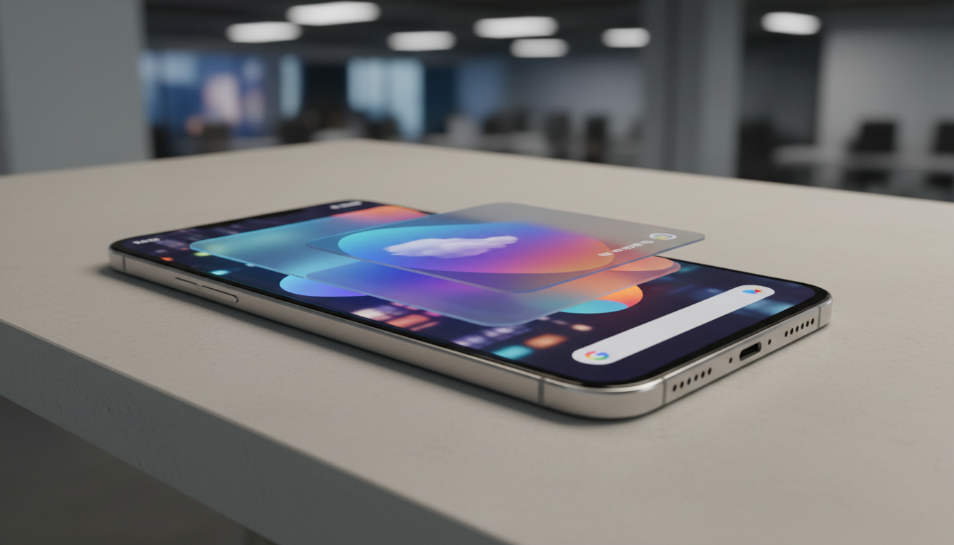 Google'dan Liquid Glass İddialarına Yanıt: Android Kendi Çizgisinde Kalacak