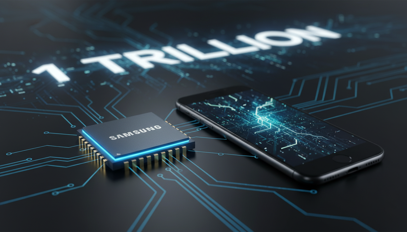 Apple Söylentileri ve Yapay Zeka Talebi Samsung'u 1 Trilyon Dolar Değerine Yaklaştırdı