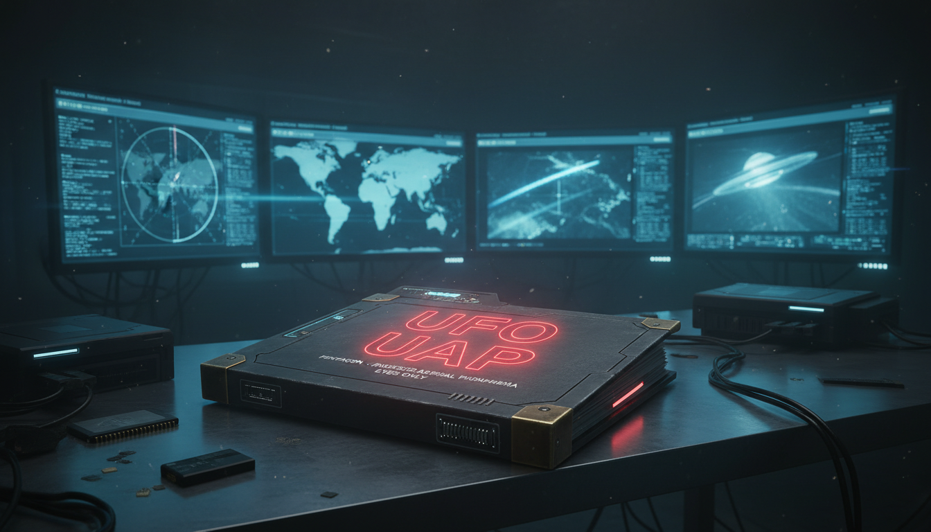 Pentagon, Yeni Web Sitesinde Gizli UFO Dosyalarını Erişime Açtı