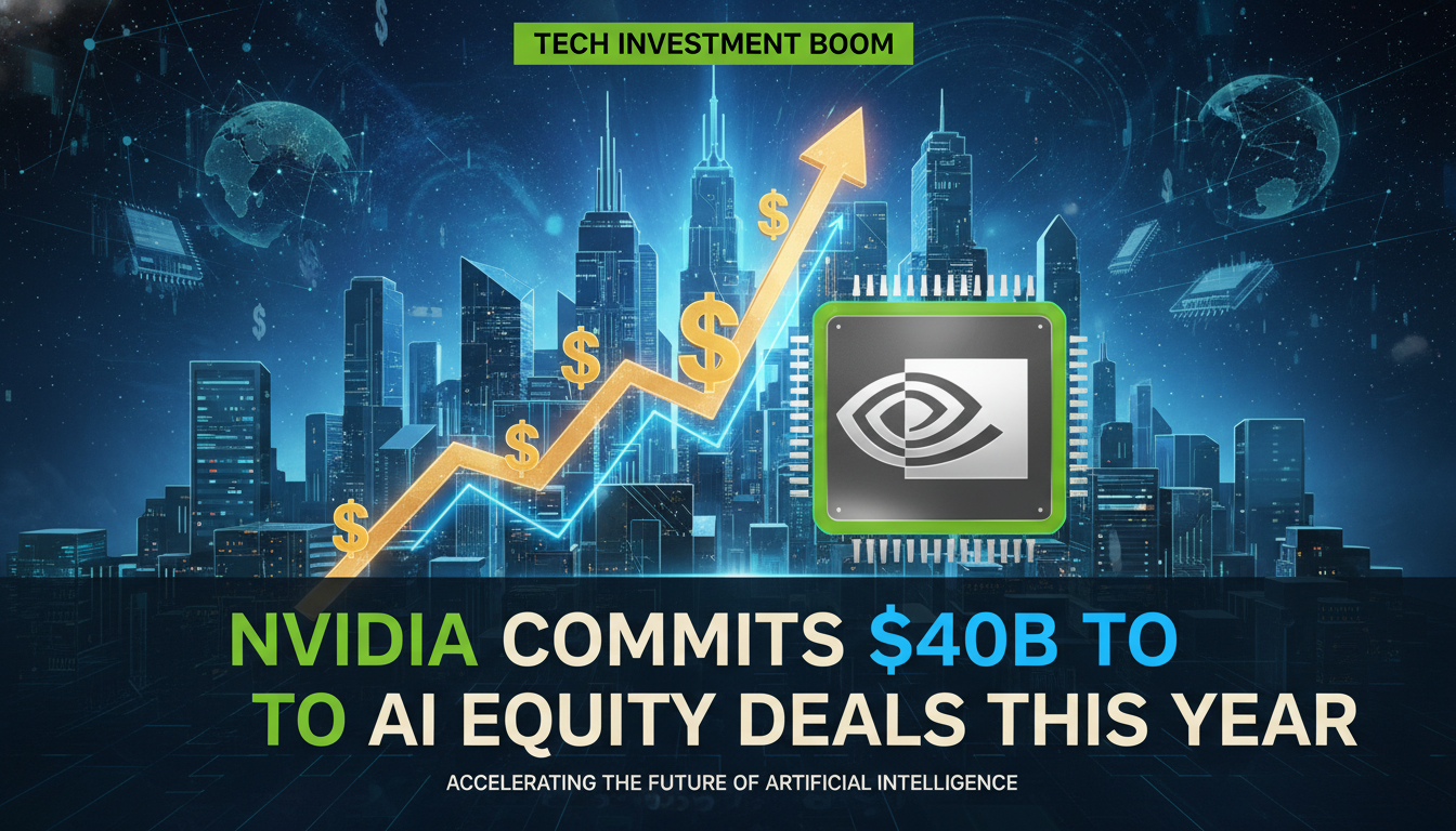 Nvidia has already committed $40B to equity AI deals this year