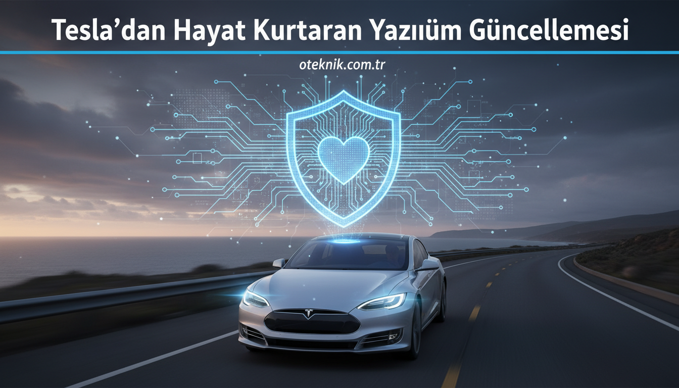Tesla’dan Hayat Kurtaran Yazılım Güncellemesi