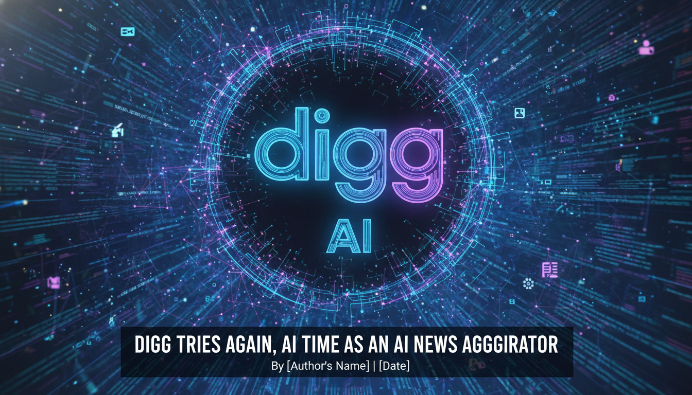 Digg tries again, this time as an AI news aggregator