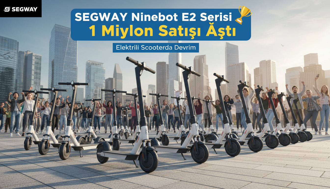SEGWAY Ninebot E2 Serisi 1 Milyon Satışı Aştı