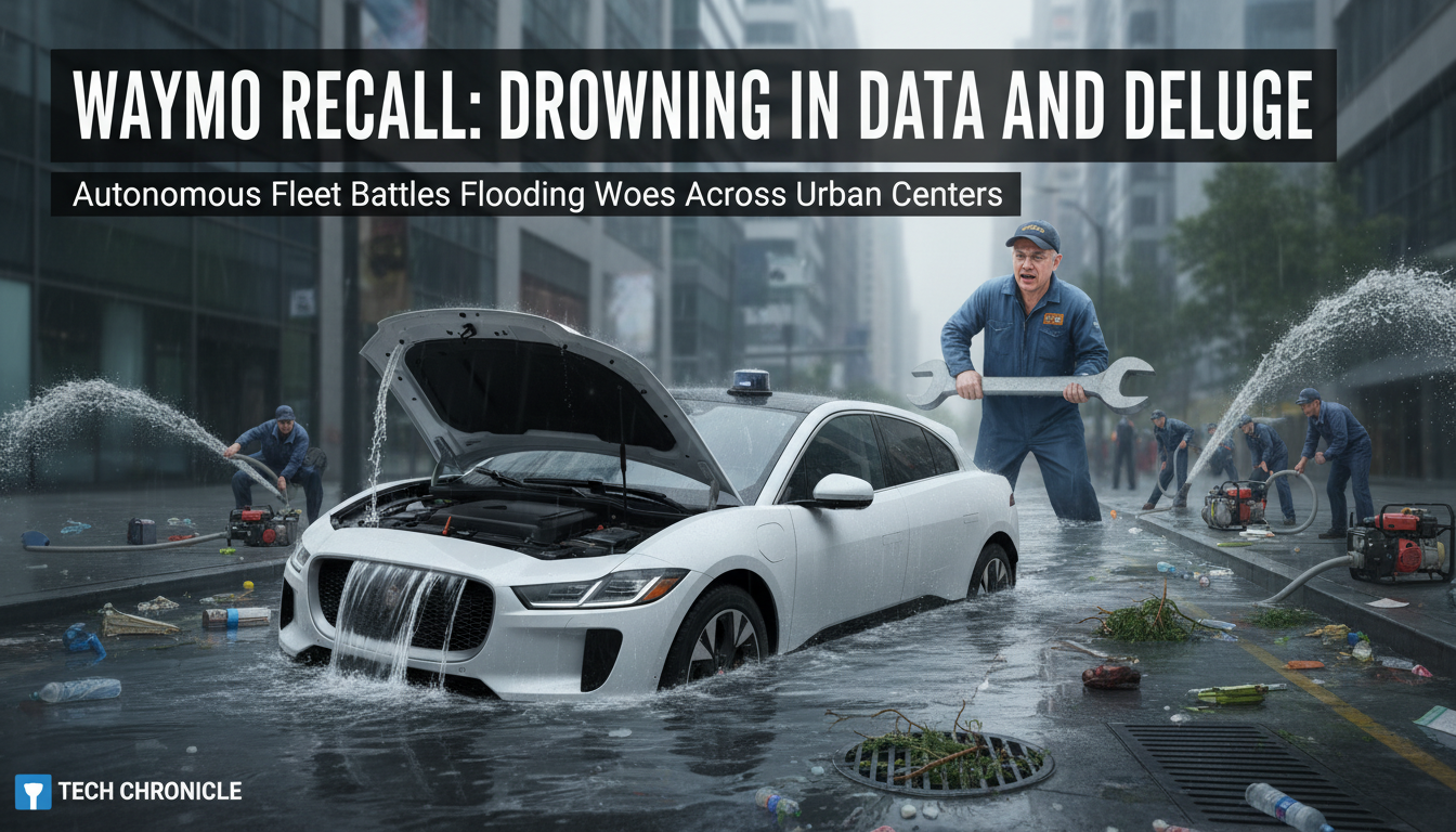 Waymo issues recall to deal with a flooding problem