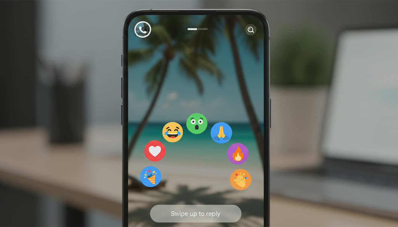 WhatsApp Durumları İçin Hızlı Emoji Tepkileri ve Yeni Tasarım Test Ediliyor