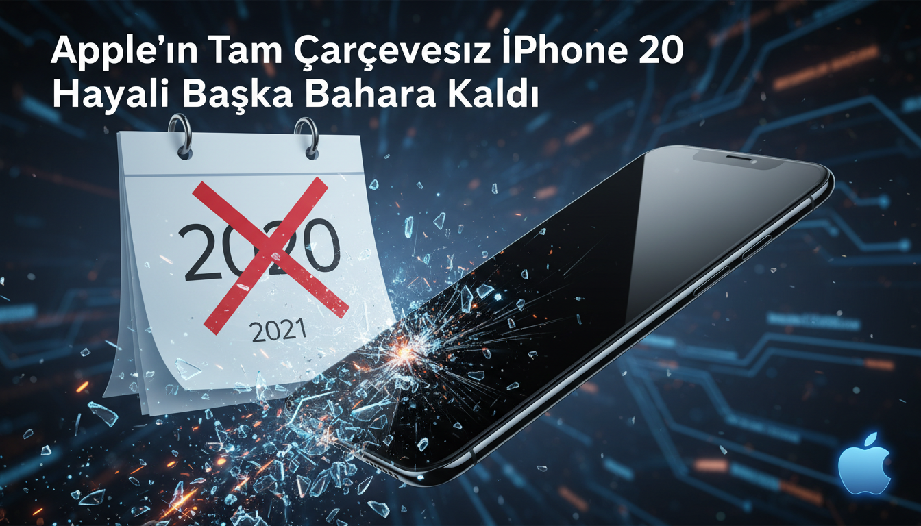 Apple’ın Tam Çerçevesiz iPhone 20 Hayali Başka Bahara Kaldı