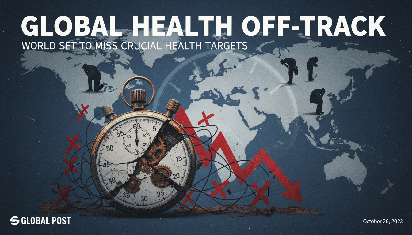 The world is on track to miss its health targets