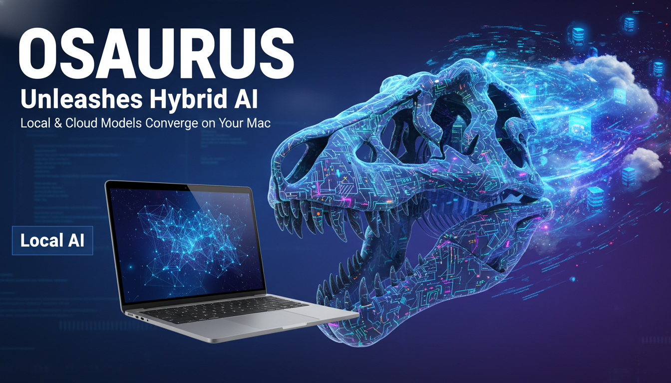 Osaurus brings both local and cloud AI models to your Mac