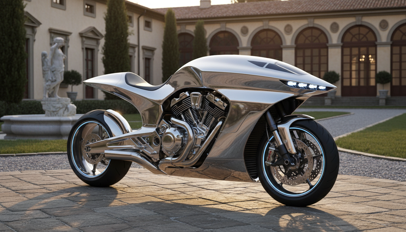 BMW'den Concorde İlhamlı Yeni Konsept Motosiklet: Vision K18