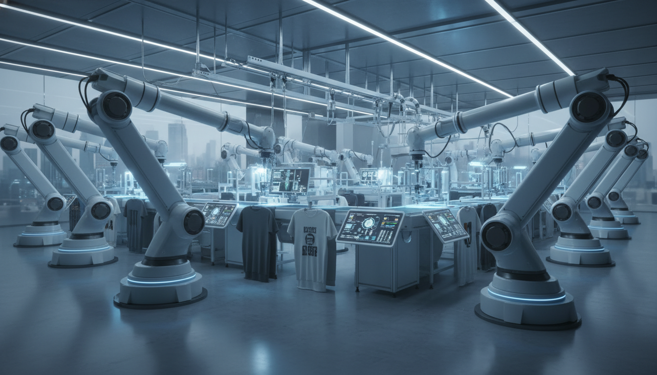 Tekstilde Robotik Dönüşüm: Gelecekteki Kıyafetlerinizi Makineler Üretebilir