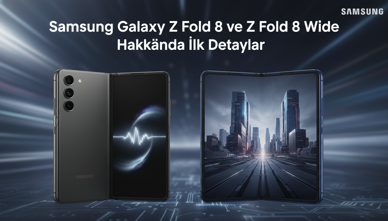 Samsung Galaxy Z Fold 8 ve Z Fold 8 Wide Hakkında İlk Detaylar