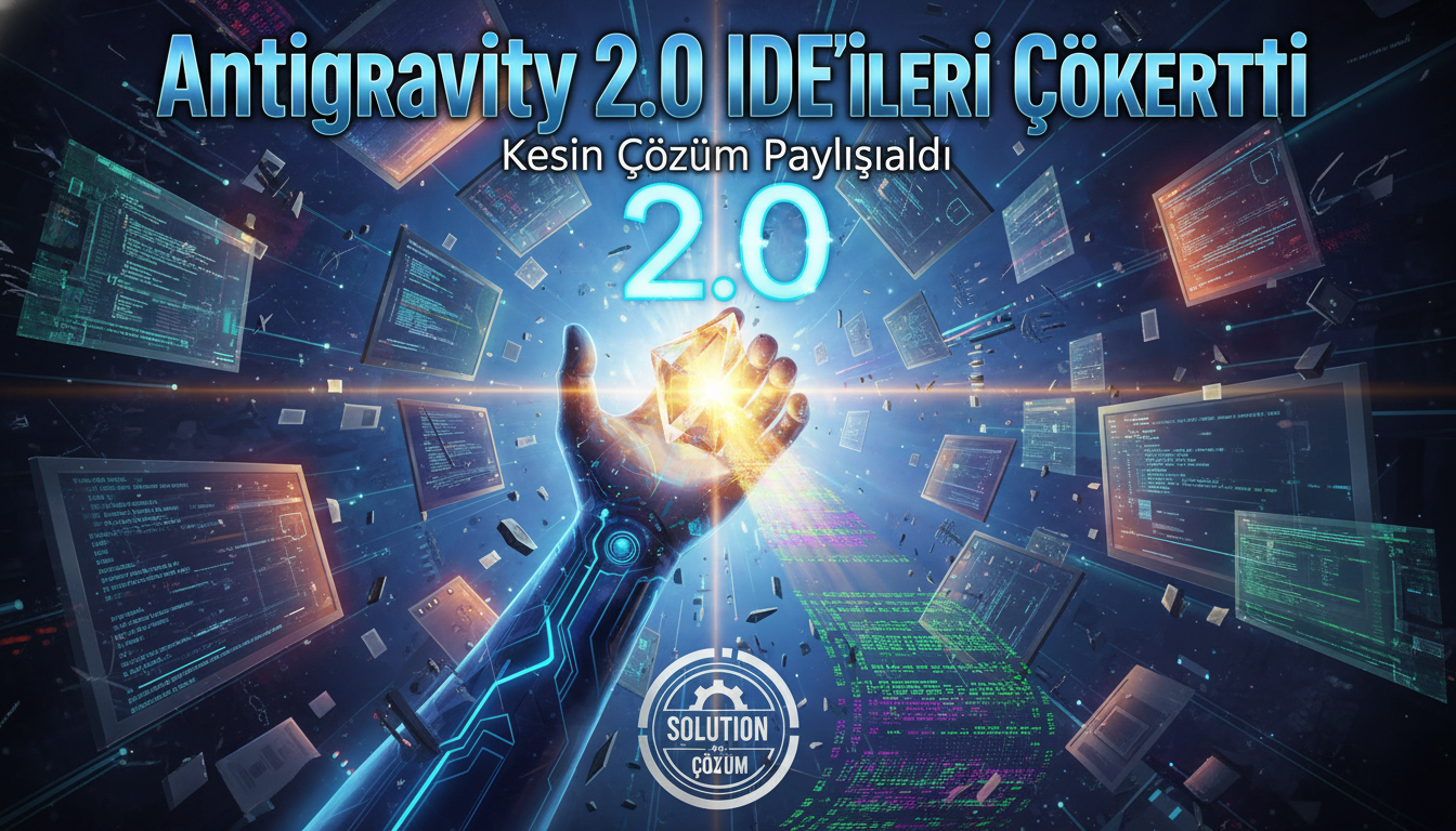 Antigravity 2.0 IDE’leri Çökertti: Kesin Çözüm Paylaşıldı