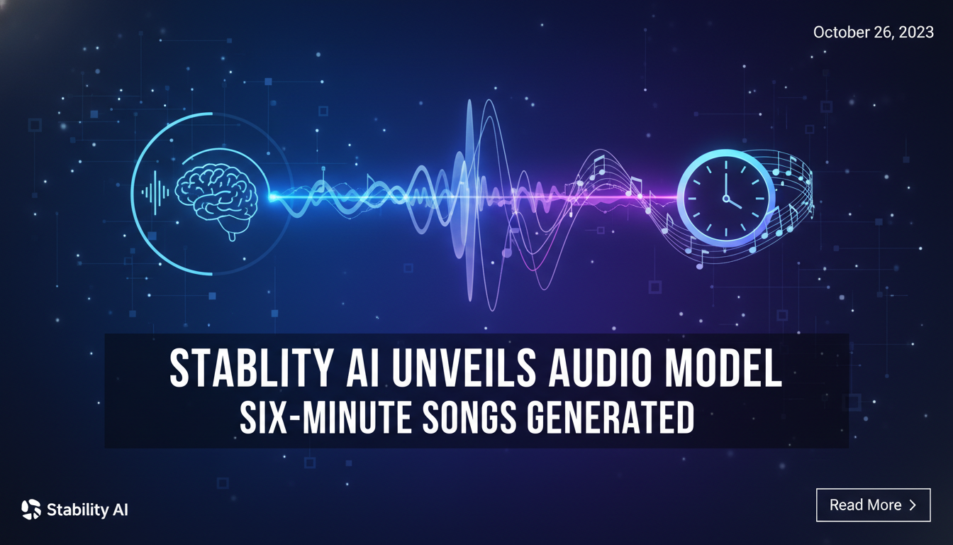 Stability AI releases a new audio model that can create six-minute songs