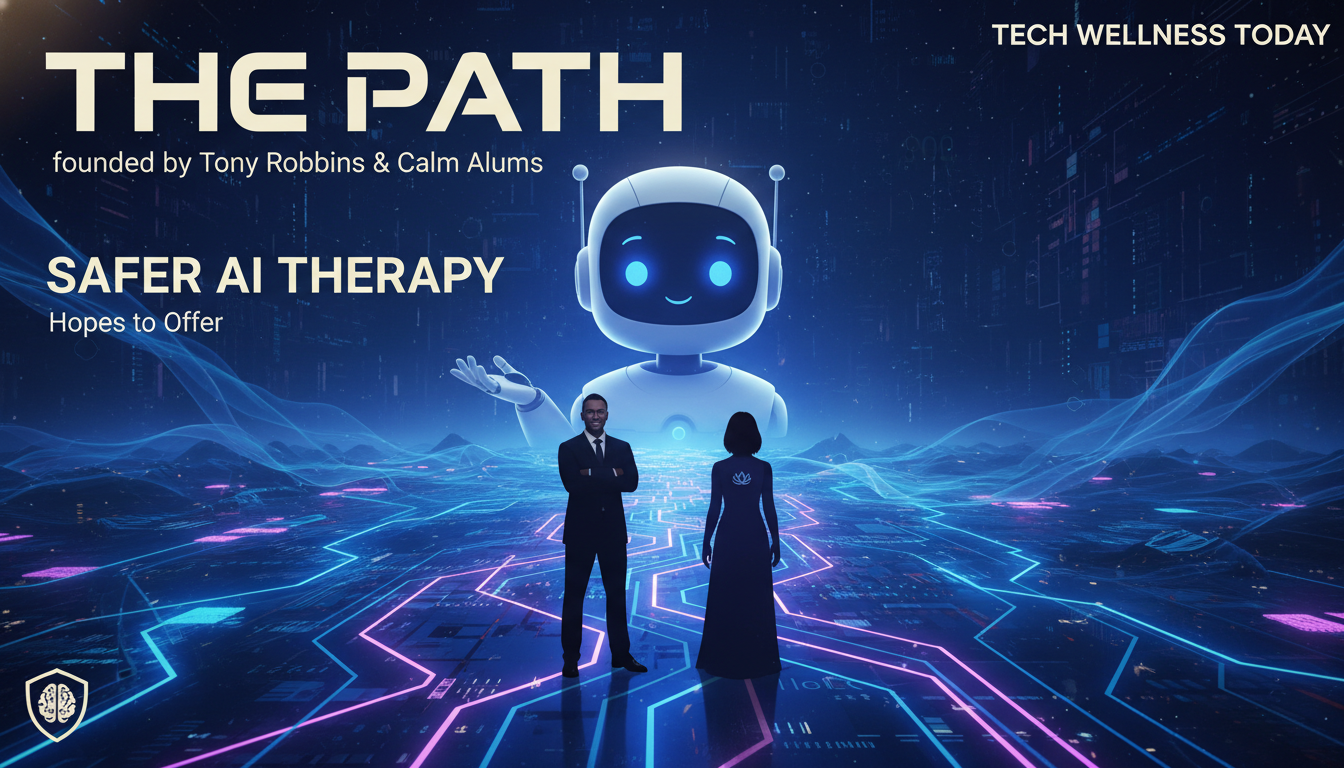 The Path, founded by Tony Robbins and Calm alums, hopes to offer safer AI therapy