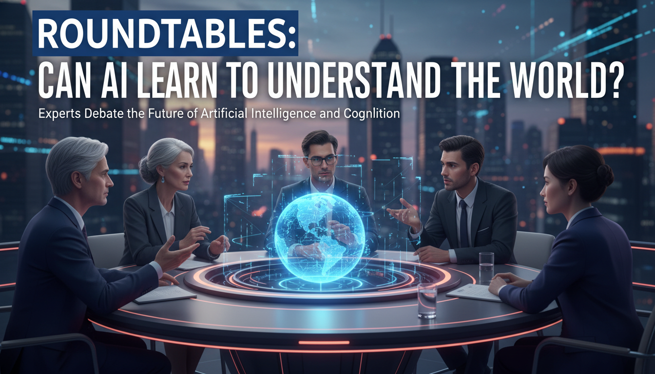 Roundtables: Can AI Learn to Understand the World?