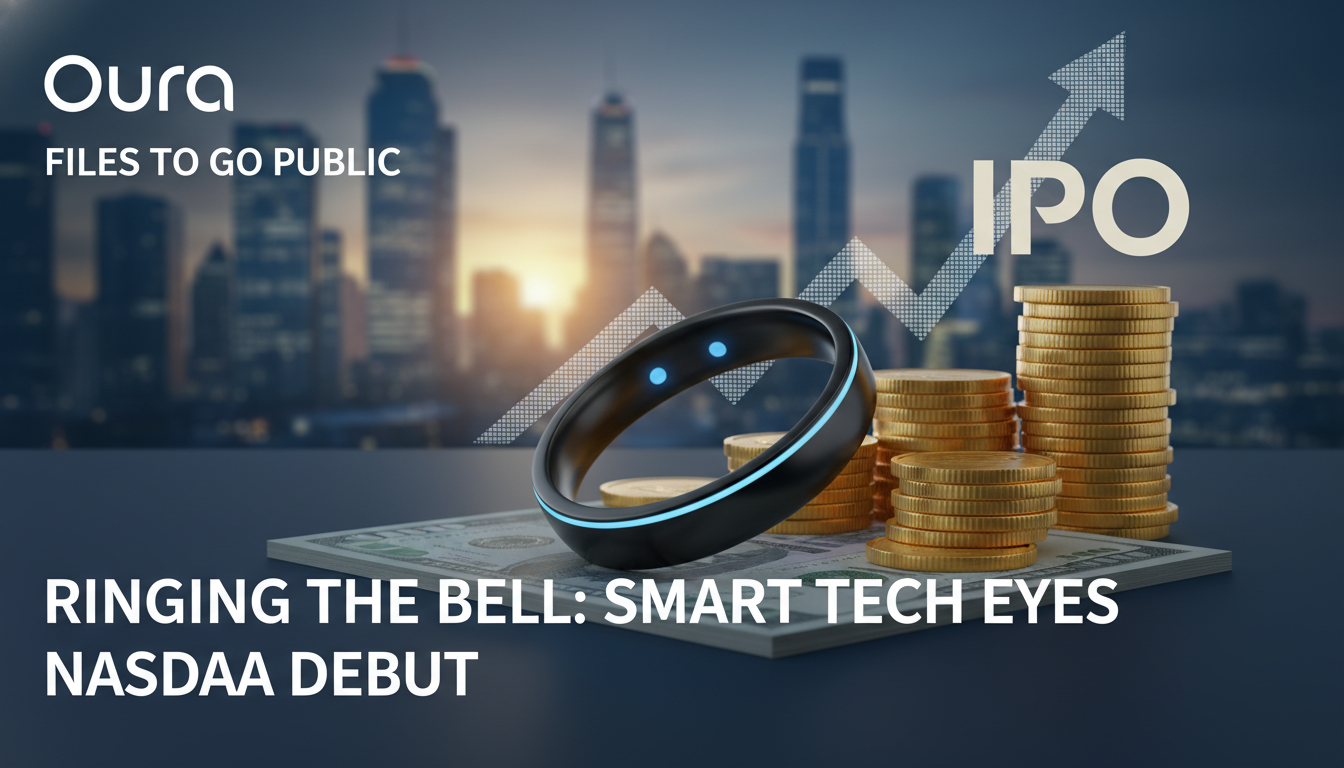 Smart ring maker Oura files to go public