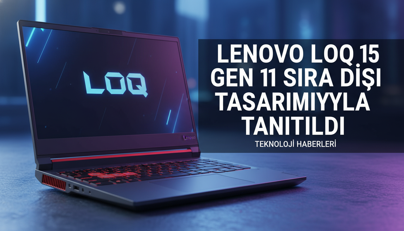Lenovo LOQ 15 Gen 11 Sıra Dışı Tasarımıyla Tanıtıldı
