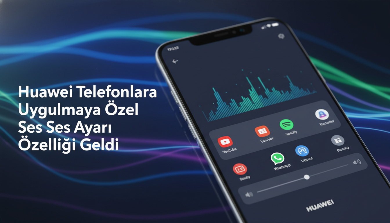 Huawei Telefonlara Uygulamaya Özel Ses Ayarı Özelliği Geldi