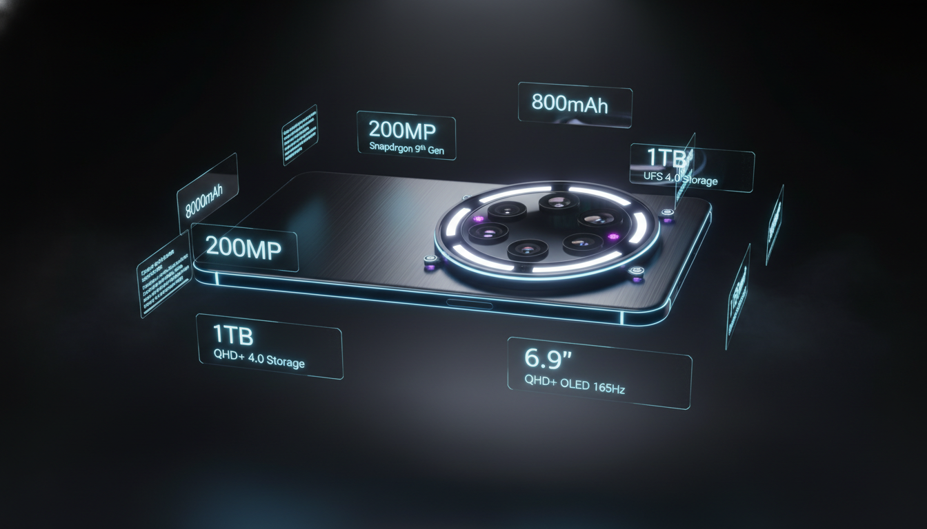 Oppo Find X10'un Çarpıcı Özellikleri Sızdı: 8000 mAh Batarya ve 200 MP Kamera