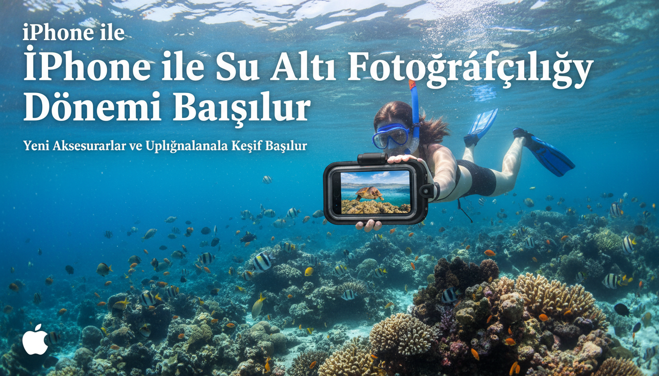 iPhone ile Su Altı Fotoğrafçılığı Dönemi Başlıyor