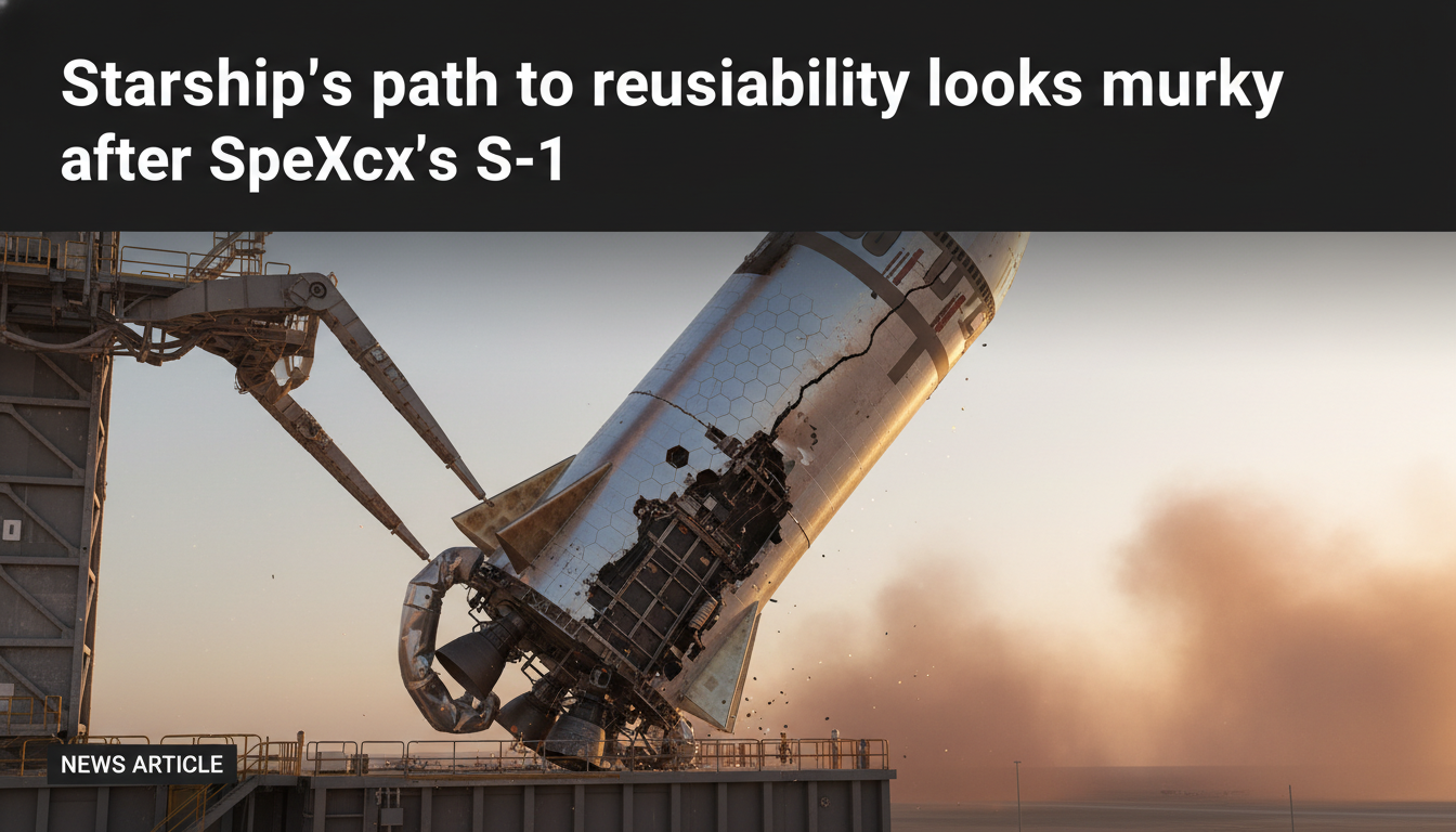 Starship’s path to reusability looks murky after SpaceX’s S-1