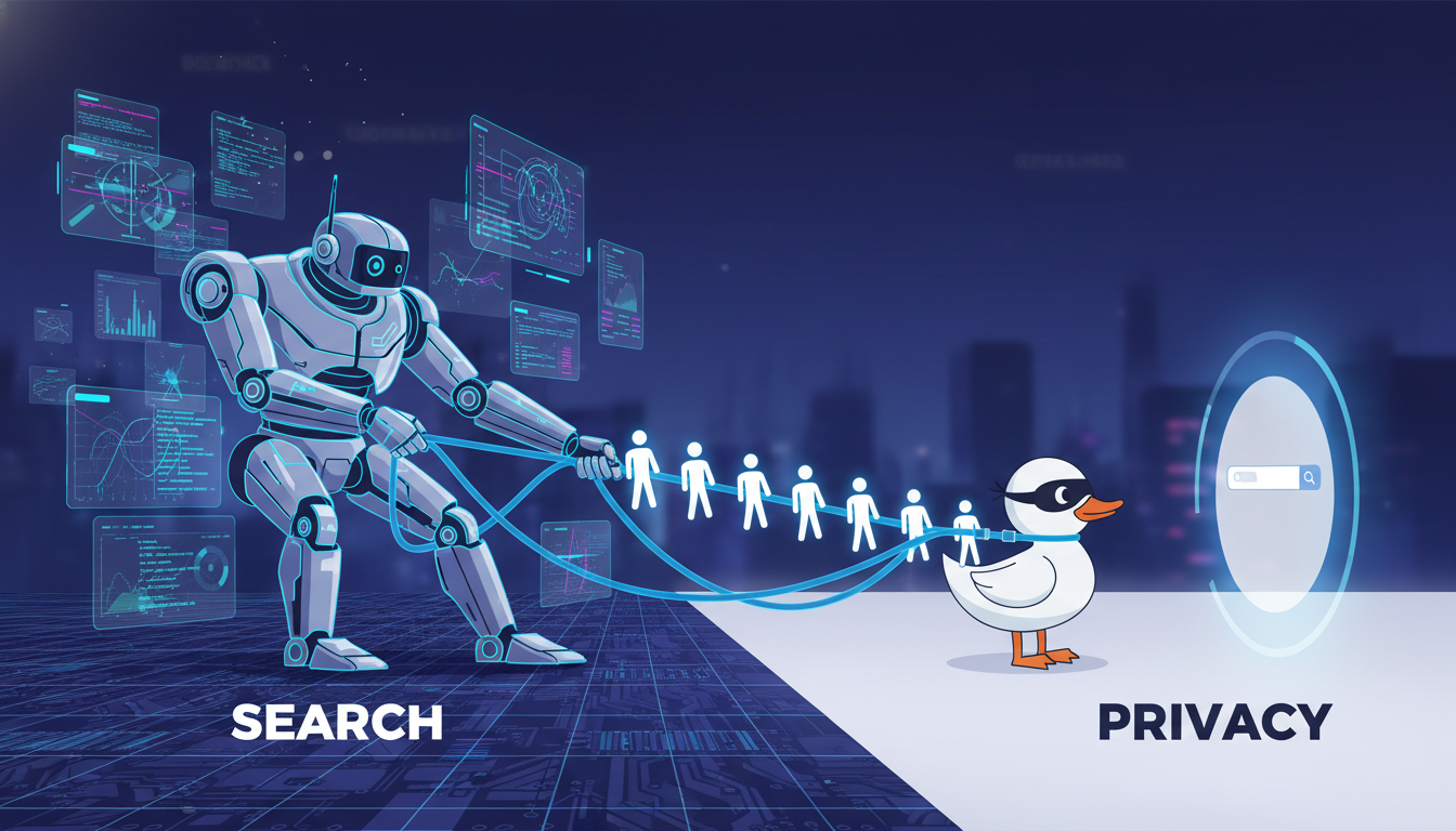 Google'ın Yapay Zeka Dayatmasına Tepki: DuckDuckGo İndirmeleri %30 Arttı