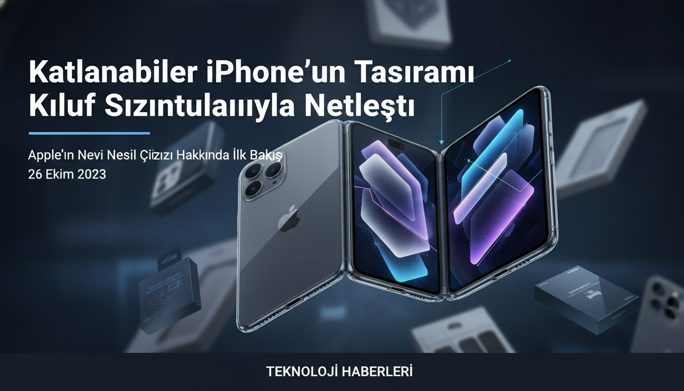 Katlanabilir iPhone’un Tasarımı Kılıf Sızıntılarıyla Netleşti