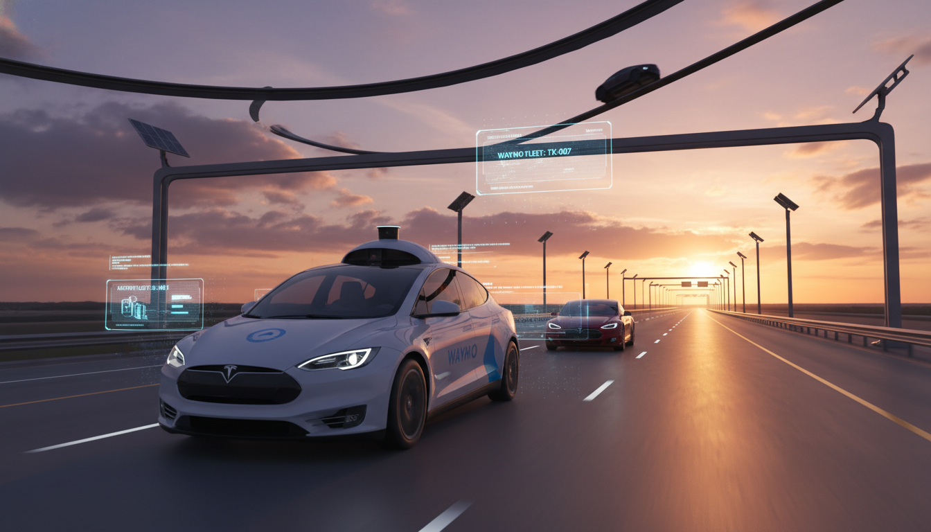 Waymo Teksas'ta Otonom Araç Kayıtlarını Domine Ediyor, Tesla Geride Kaldı