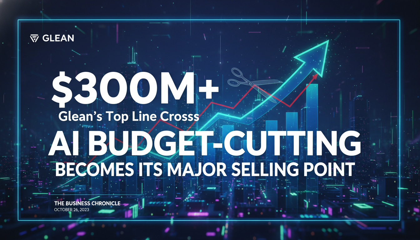 Glean’s top line crosses $300M as AI budget-cutting becomes its major selling point