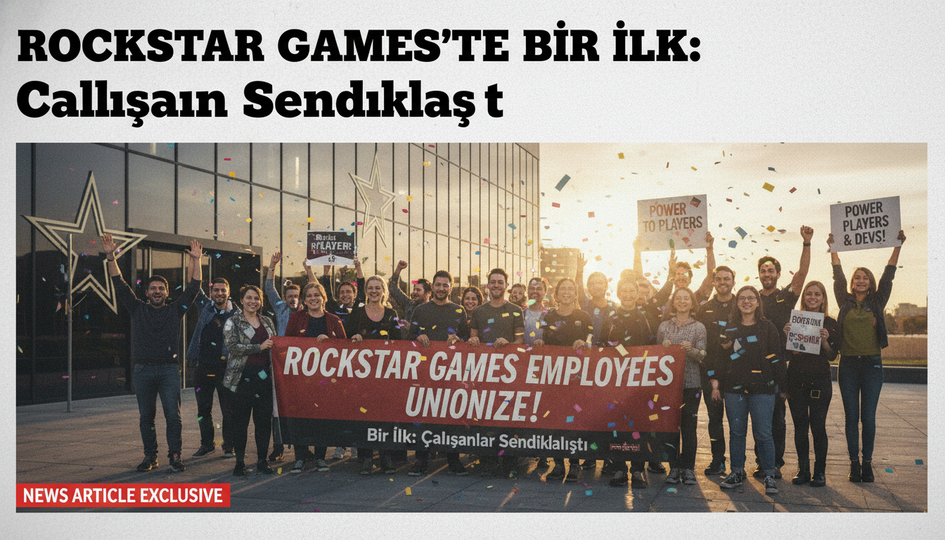 Rockstar Games’te Bir İlk: Çalışanlar Sendikalaştı