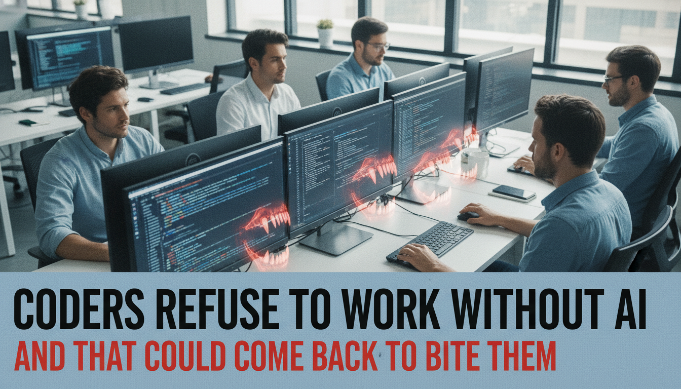 Coders are refusing to work without AI — and that could come back to bite them