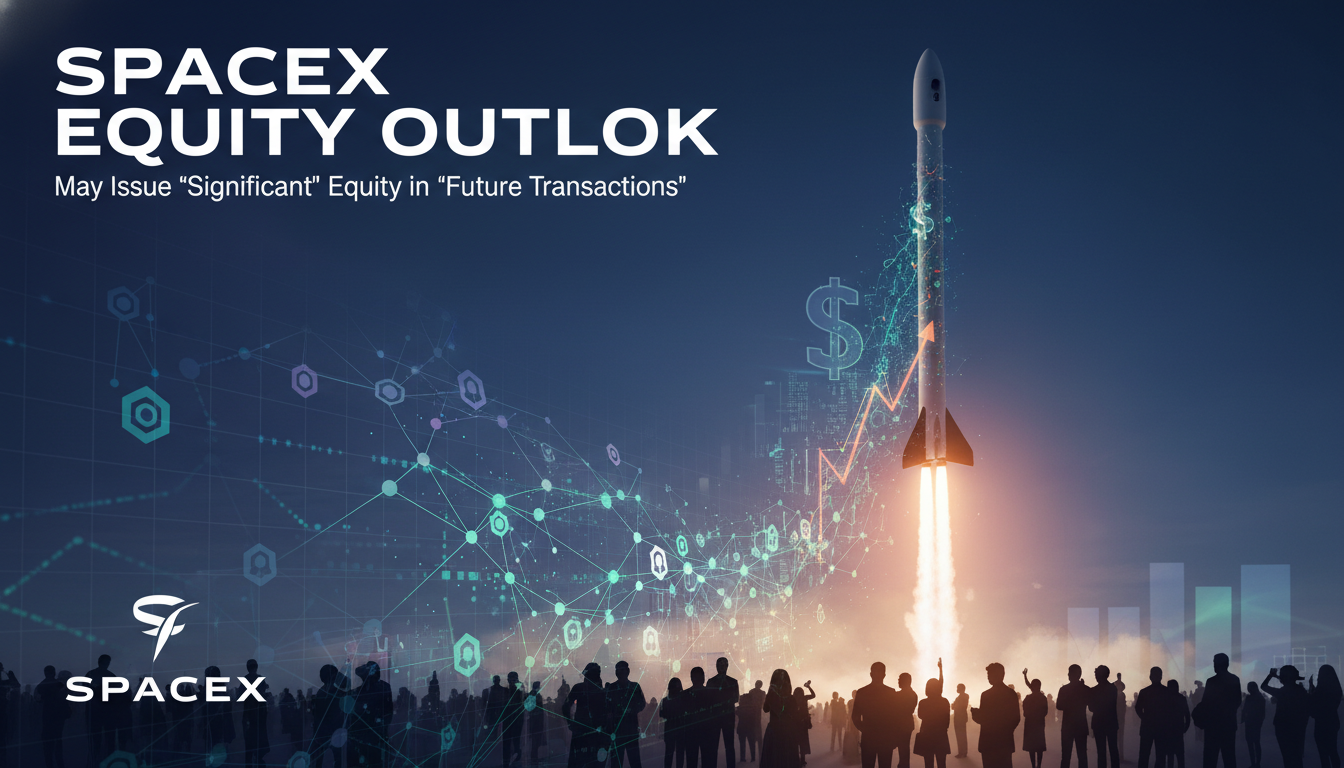 SpaceX says it may issue ‘significant’ equity in ‘future transactions’