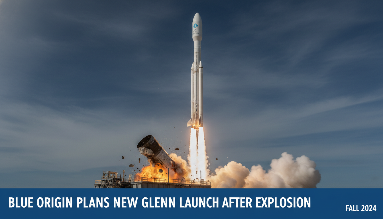 Blue Origin plans to launch New Glenn again this year after explosion