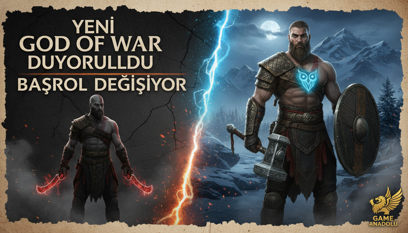 Yeni God of War Oyunu Duyuruldu: Başrol Değişiyor