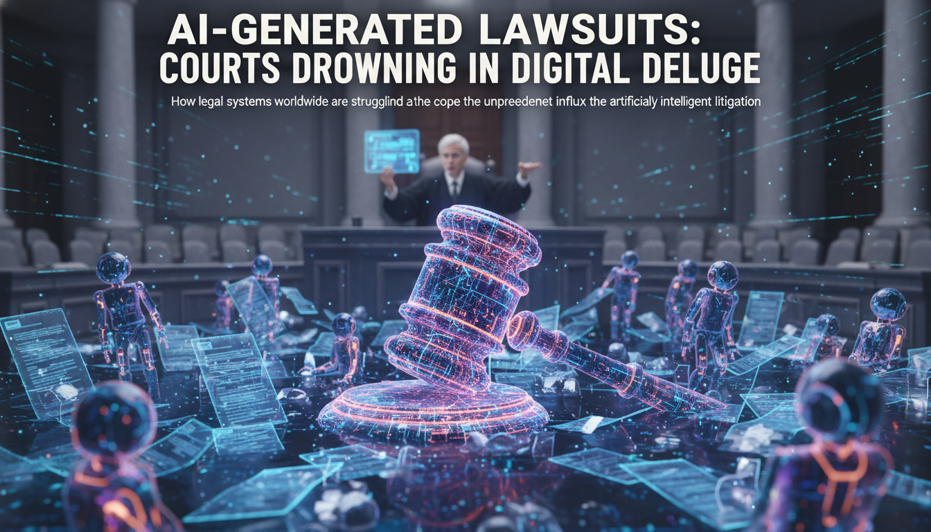 How courts are coping with a flood of AI-generated lawsuits