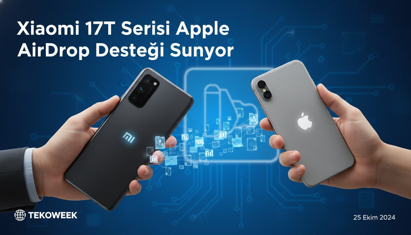 Xiaomi 17T Serisi Apple AirDrop Desteği Sunuyor