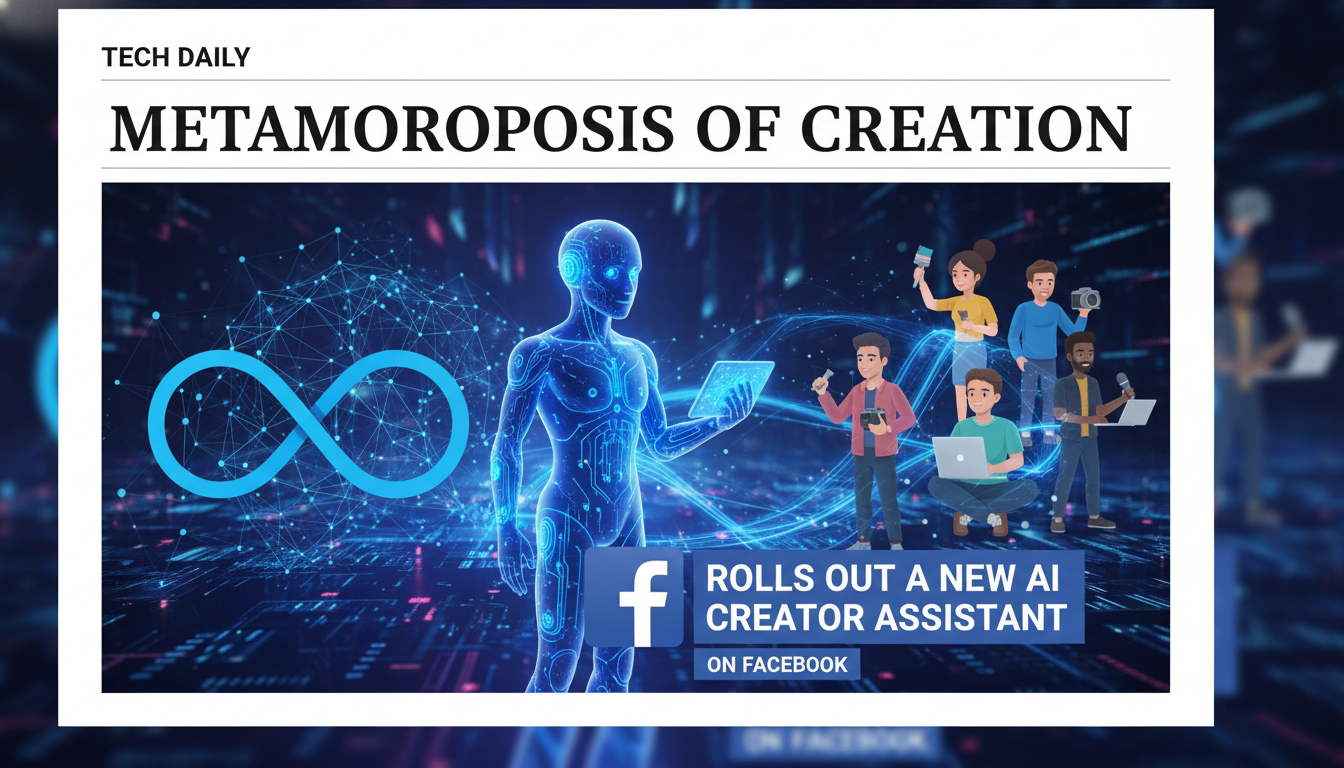 Meta rolls out a new AI creator assistant on Facebook