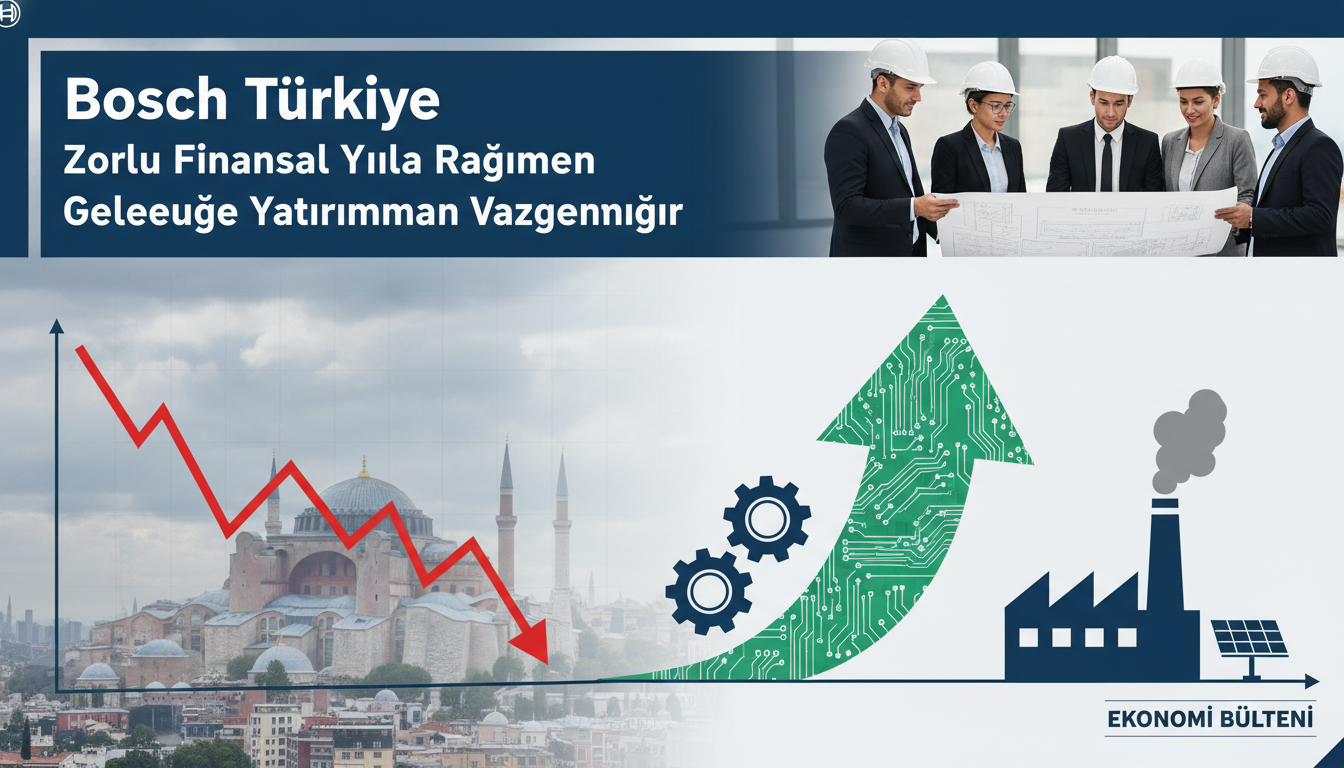 Bosch Türkiye Zorlu Finansal Yıla Rağmen Geleceğe Yatırımdan Vazgeçmiyor