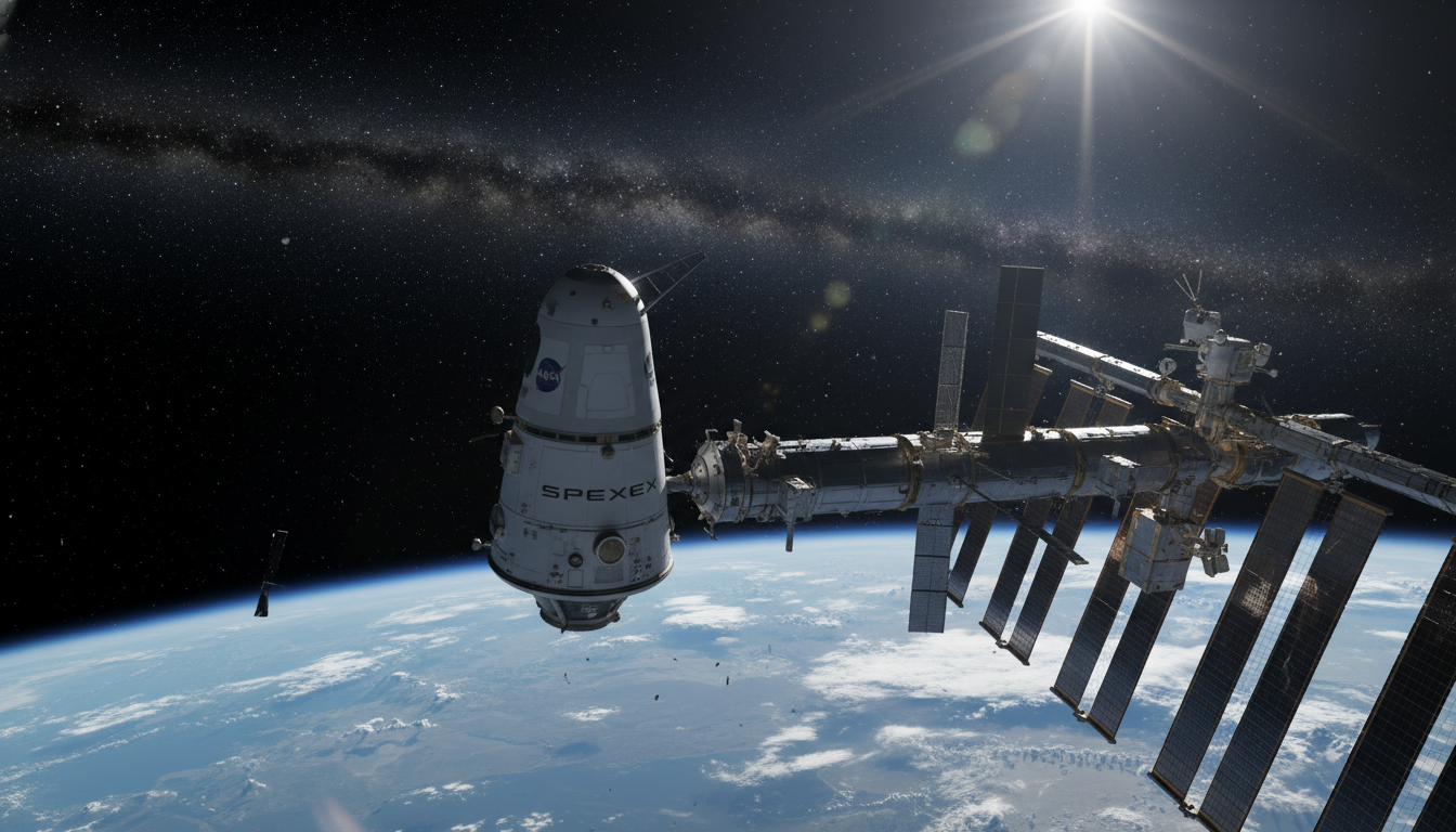 NASA, ISS'teki Yeni Sızıntılar Nedeniyle Astronotları SpaceX Dragon'a Sığındırdı