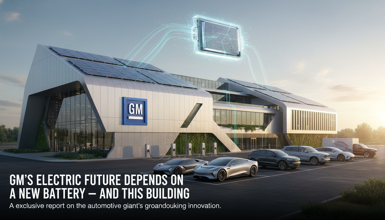 GM’s electric future depends on a new battery — and this building