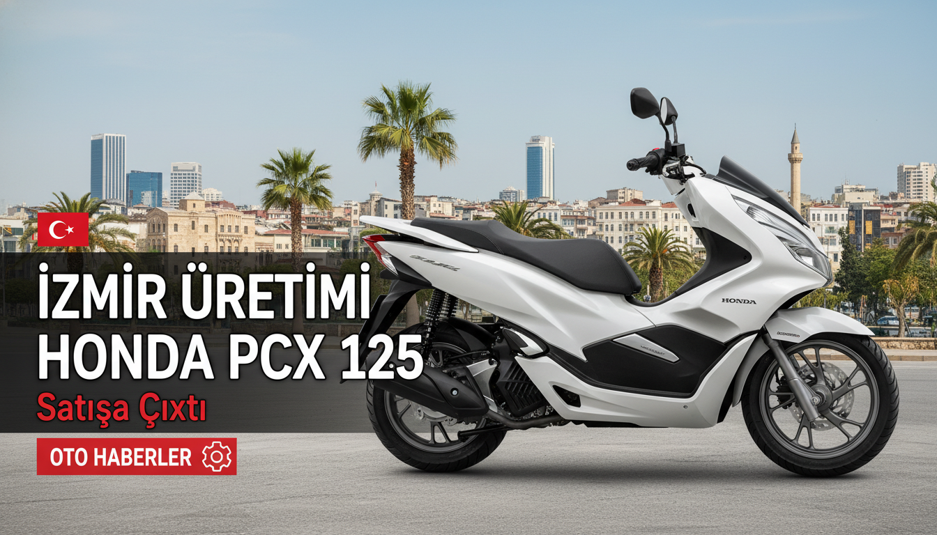 İzmir Üretimi Honda PCX 125 Satışa Çıktı