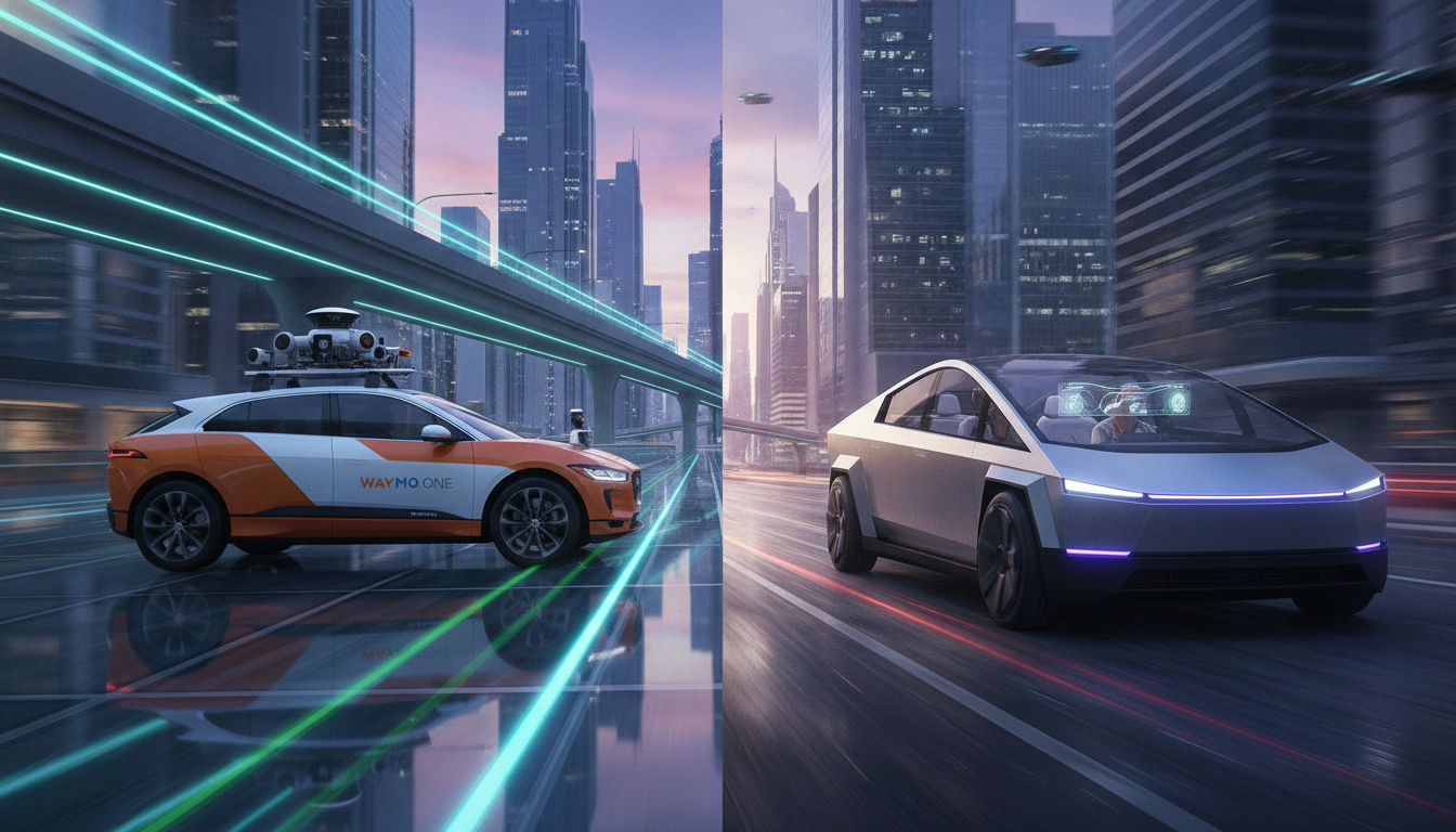 Robotaksi Savaşları: Waymo'nun Sensör Ordusu Tesla'nın Yapay Zekasına Karşı