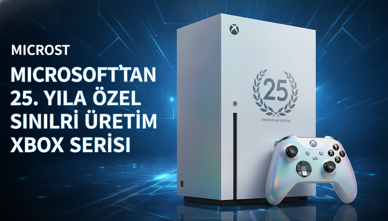 Microsoft’tan 25. Yıla Özel Sınırlı Üretim Xbox Serisi