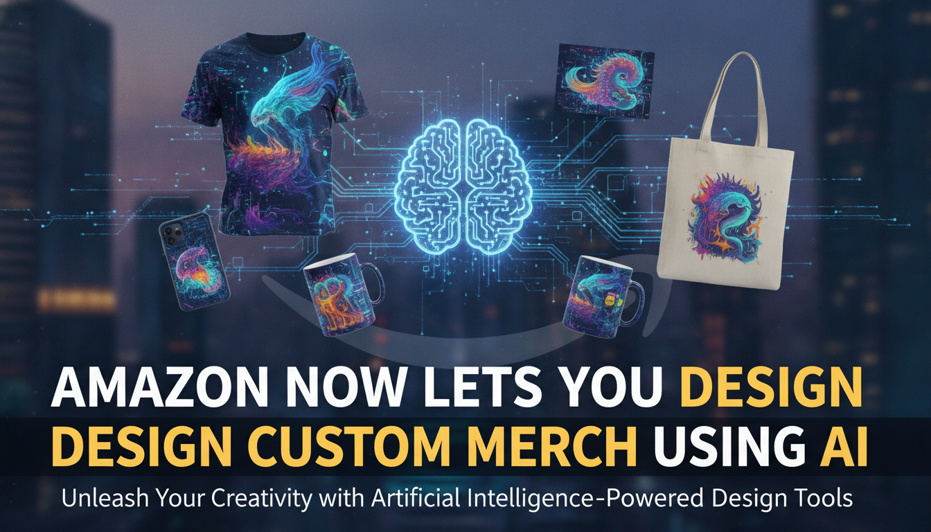 Amazon now lets you design custom merch using AI