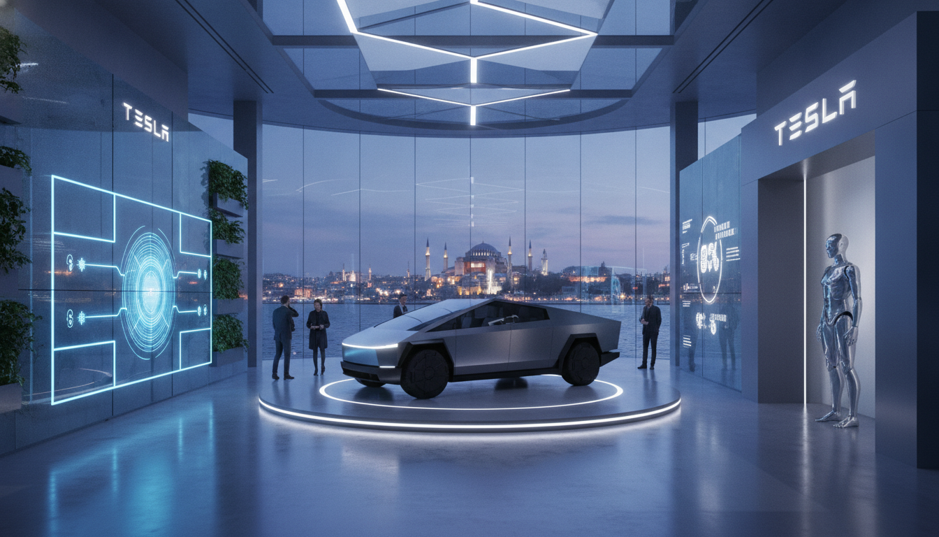 Tesla Türkiye Operasyonlarını Genişletiyor: Takas, Enerji ve İnsansı Robotlar Geliyor