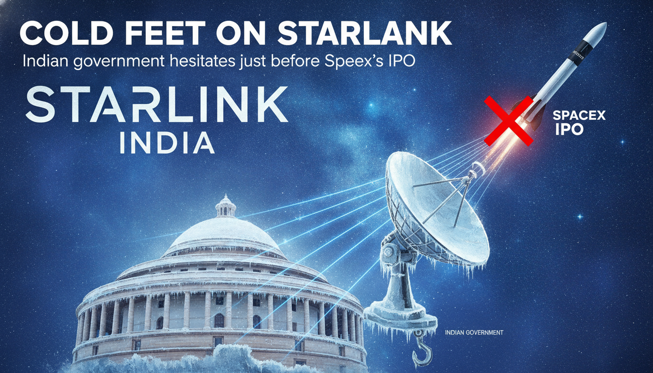 The Indian government got cold feet on Starlink just before SpaceX’s IPO