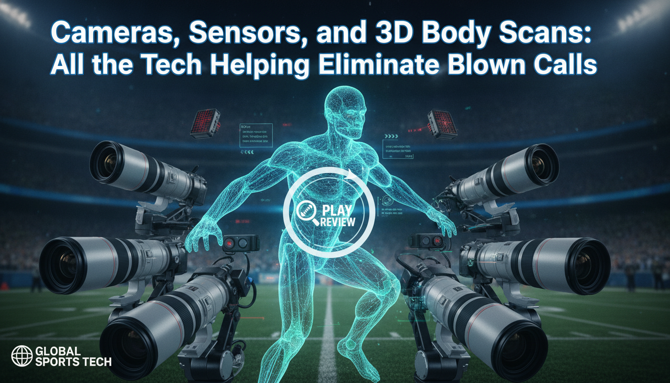 Cameras, Sensors, and 3D Body Scans: All the Tech Helping Eliminate Blown Calls