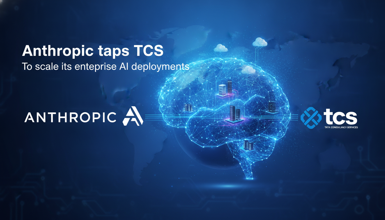 Anthropic taps TCS to scale its enterprise AI deployments