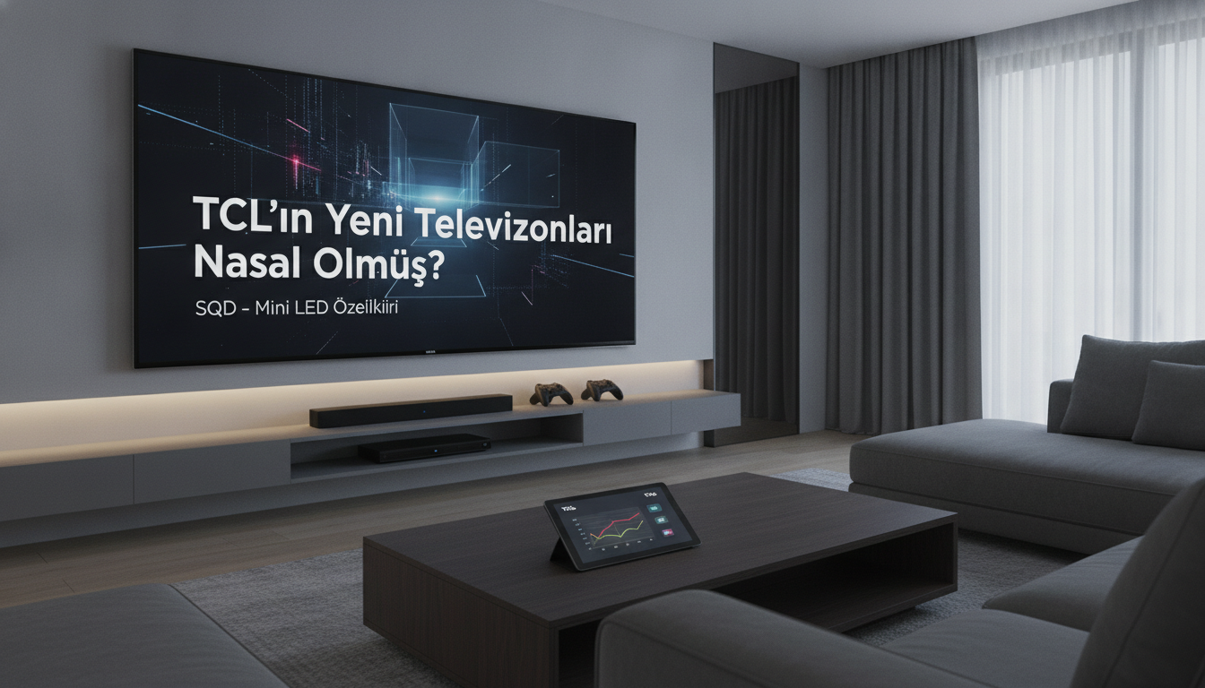 TCL’in Yeni Televizyonları Nasıl Olmuş? SQD – Mini LED Özellikleri