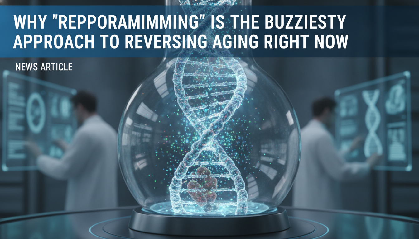 Why “reprogramming” is the buzziest approach to reversing aging right now